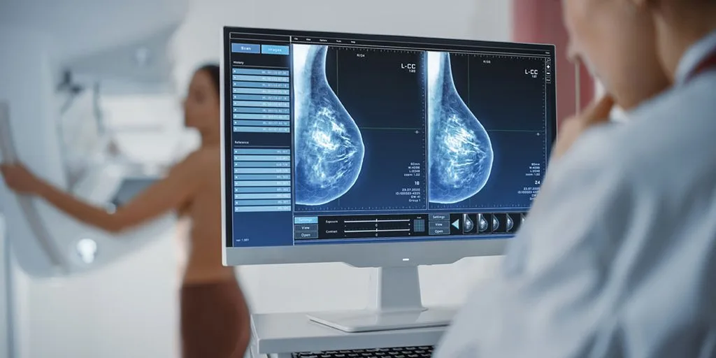Mamografía digital analizada con herramientas de inteligencia artificial